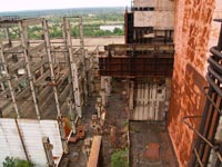 ЧАЕС 5 блок. Вид на ЦЗ
