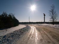 Road near ChNPP