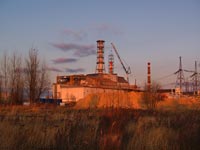 ЧАЕС. Встановлення нової вент. труби другої черги
