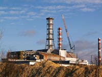 ЧАЕС. Встановлення нової вент. труби другої черги