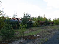 Залізнична техніка Чорнобилю