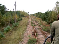 Залізниця в Чорнобильський Зоні